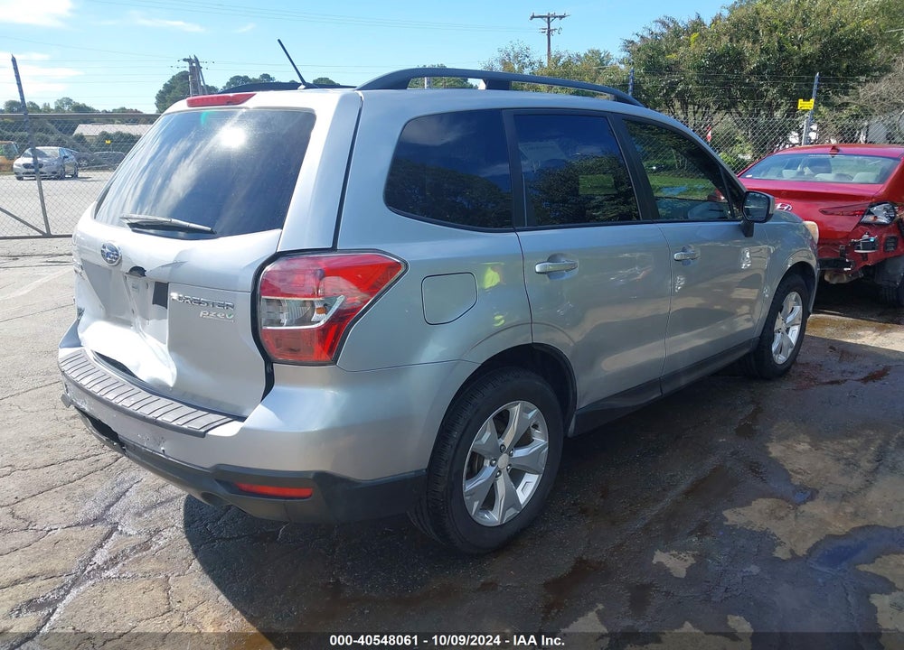 2015 SUBARU FORESTER 2.5I PREMIUM VIN: JF2SJADC9FH474539