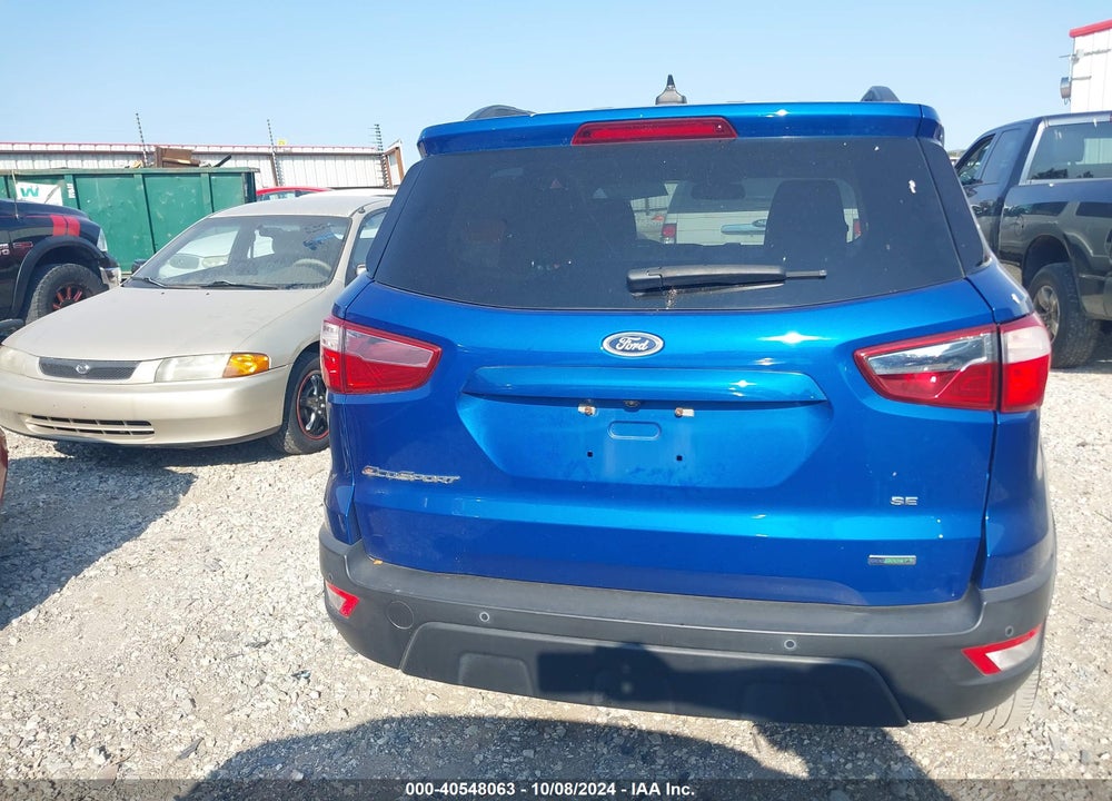 2020 FORD ECOSPORT SE VIN: MAJ3S2GE8LC311317