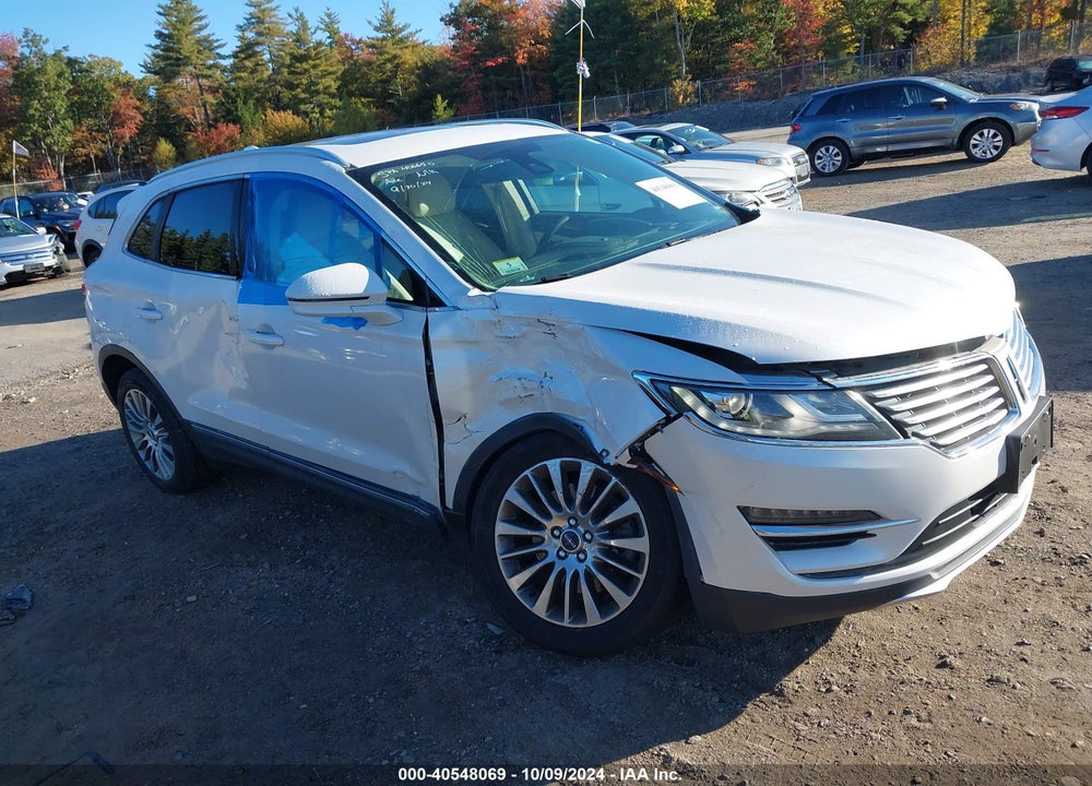 2016 LINCOLN MKC RESERVE VIN: 5LMCJ3C95GUJ24198