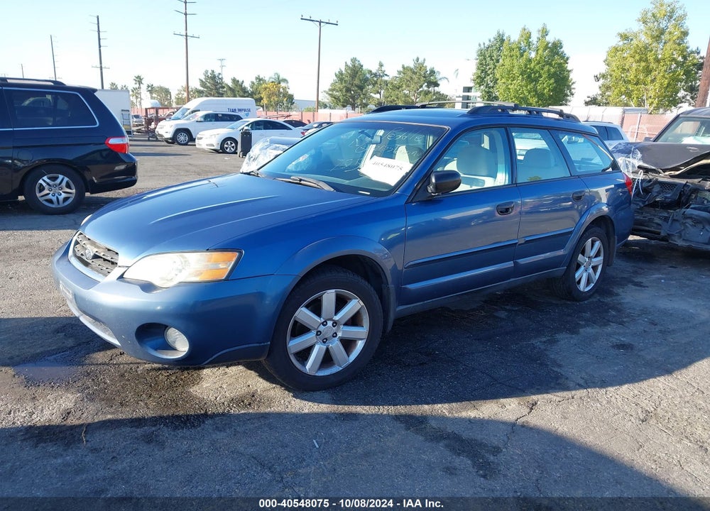 2007 SUBARU OUTBACK 2.5I/2.5I BASIC/2.5I L.L. BEAN EDITION VIN: 4S4BP61C577343531