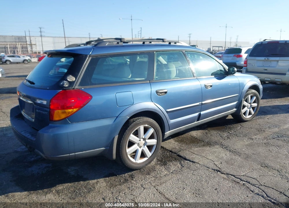 2007 SUBARU OUTBACK 2.5I/2.5I BASIC/2.5I L.L. BEAN EDITION VIN: 4S4BP61C577343531