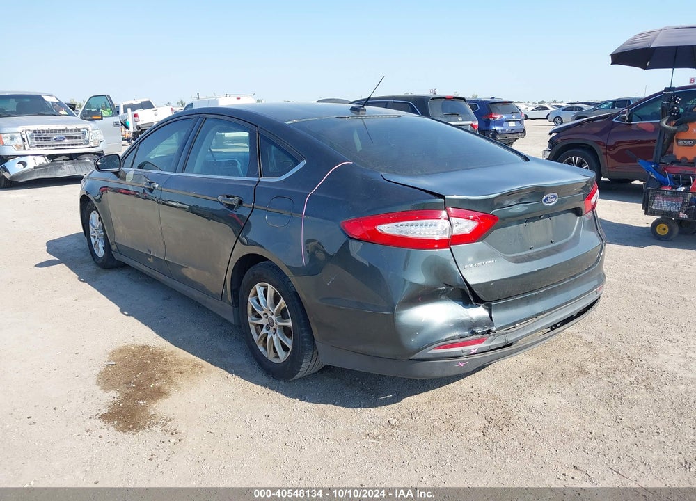 2015 FORD FUSION S VIN: 1FA6P0G7XF5106725