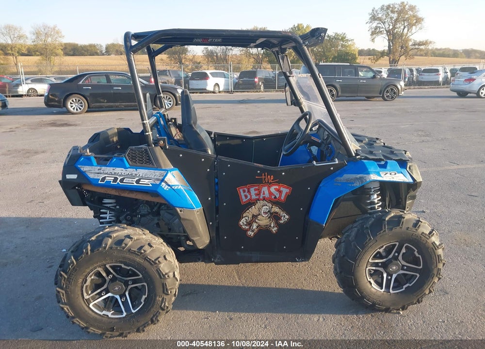 2015 POLARIS ACE 570 VIN: 4XADAA572F7140486