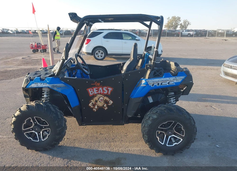 2015 POLARIS ACE 570 VIN: 4XADAA572F7140486