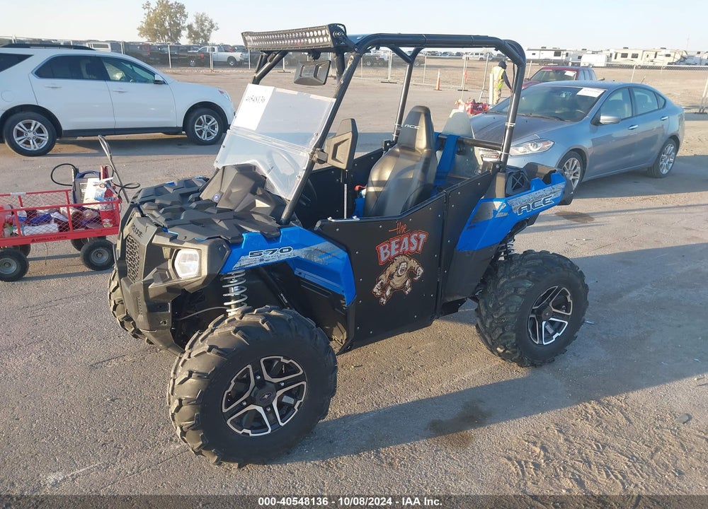 2015 POLARIS ACE 570 VIN: 4XADAA572F7140486