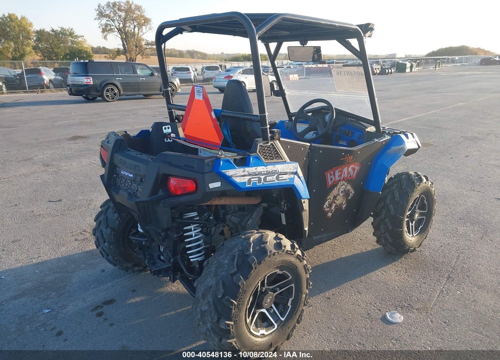 2015 POLARIS ACE 570 VIN: 4XADAA572F7140486