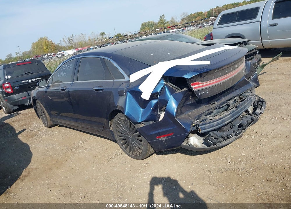 2017 LINCOLN MKZ RESERVE VIN: 3LN6L5E99HR659790