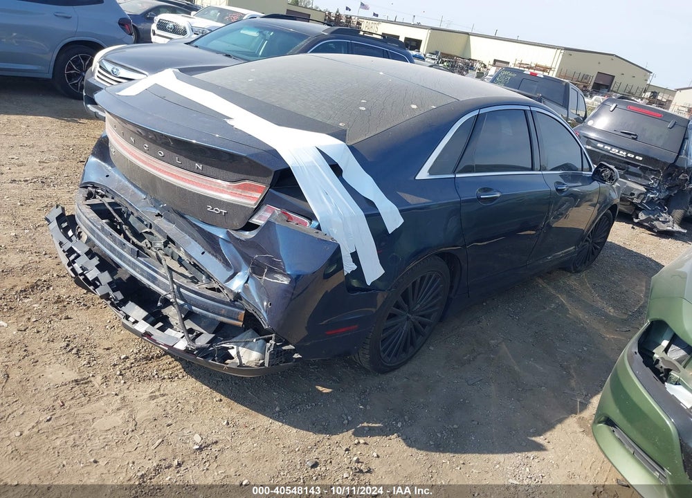 2017 LINCOLN MKZ RESERVE VIN: 3LN6L5E99HR659790