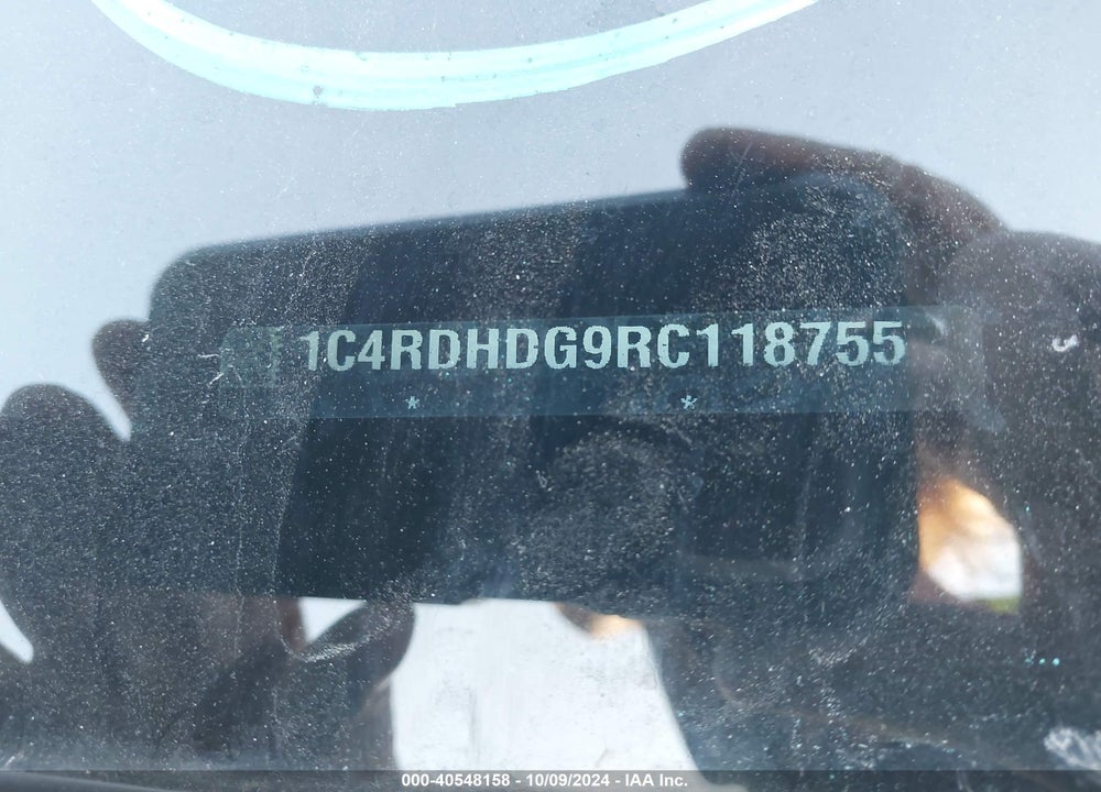 2024 DODGE DURANGO GT PLUS RWD VIN: 1C4RDHDG9RC118755