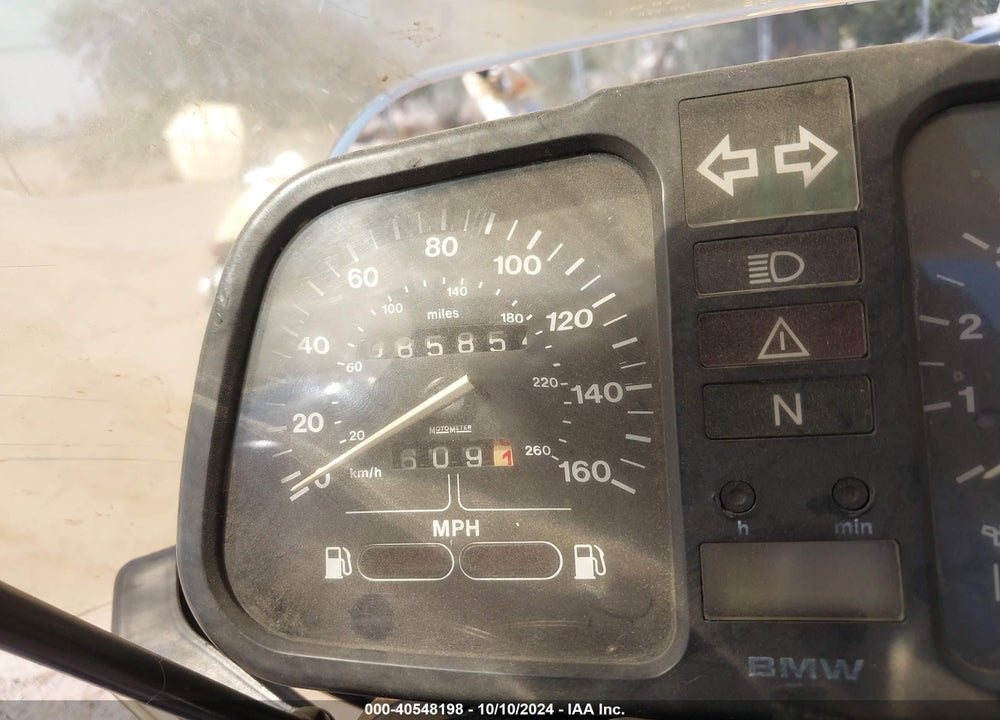 1986 BMW K75 C/T VIN: WB105740XG0131044