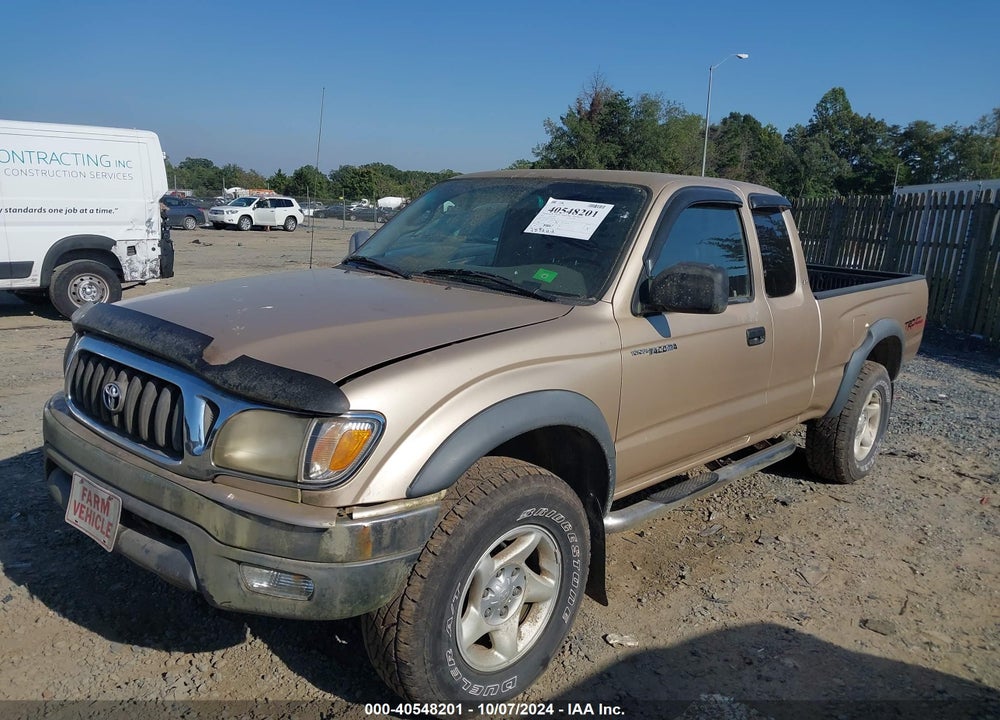 2001 TOYOTA TACOMA BASE V6 VIN: 5TEWN72N11Z872881