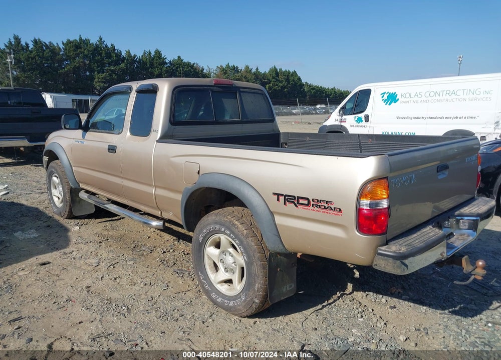 2001 TOYOTA TACOMA BASE V6 VIN: 5TEWN72N11Z872881
