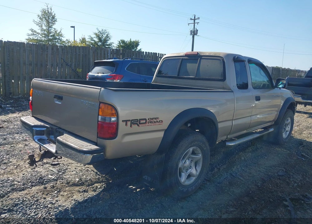 2001 TOYOTA TACOMA BASE V6 VIN: 5TEWN72N11Z872881
