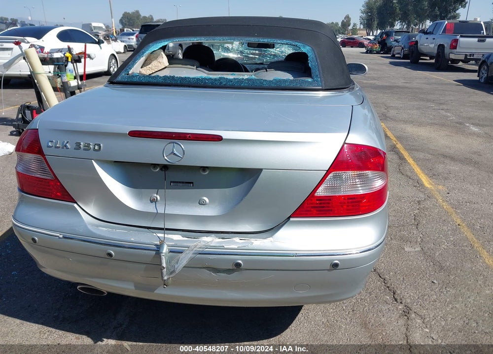 2006 MERCEDES-BENZ CLK 350 VIN: WDBTK56G46T067747