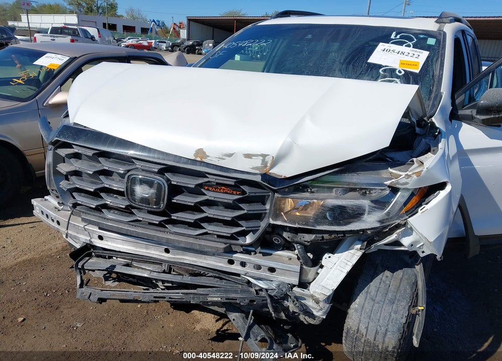 2022 HONDA PASSPORT AWD TRAILSPORT VIN: 5FNYF8H62NB025225