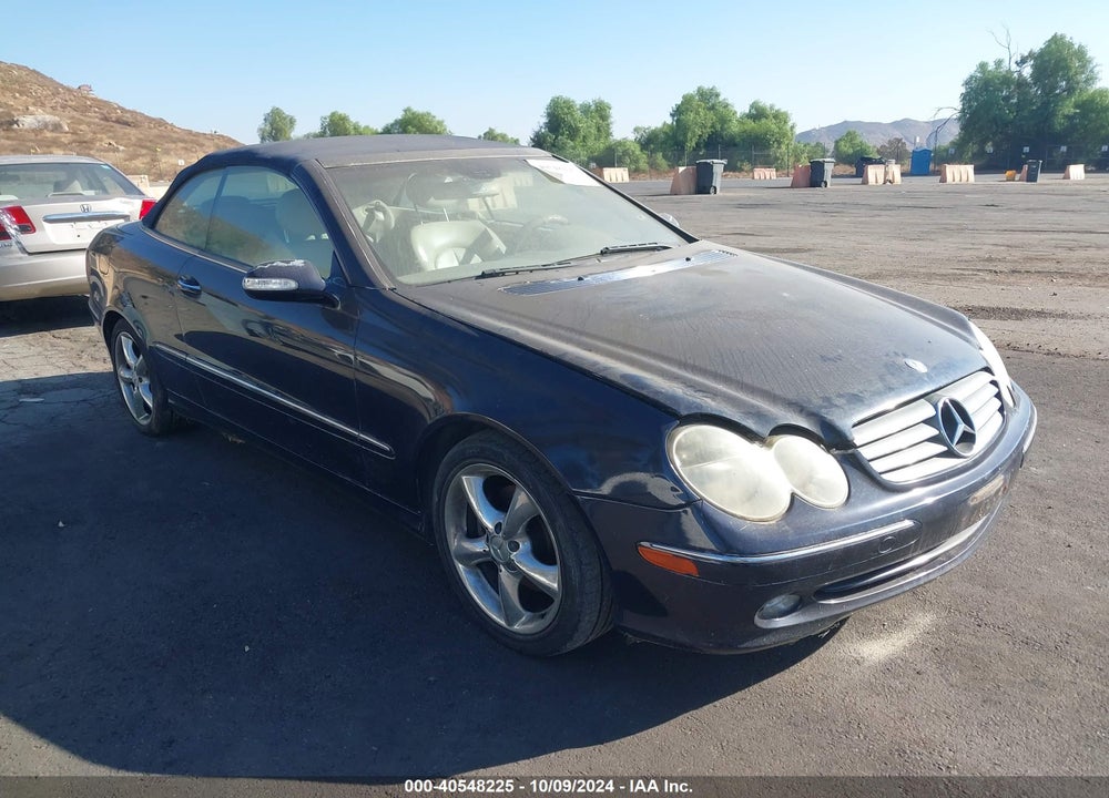 2005 MERCEDES-BENZ CLK 320 VIN: WDBTK65G65T040619
