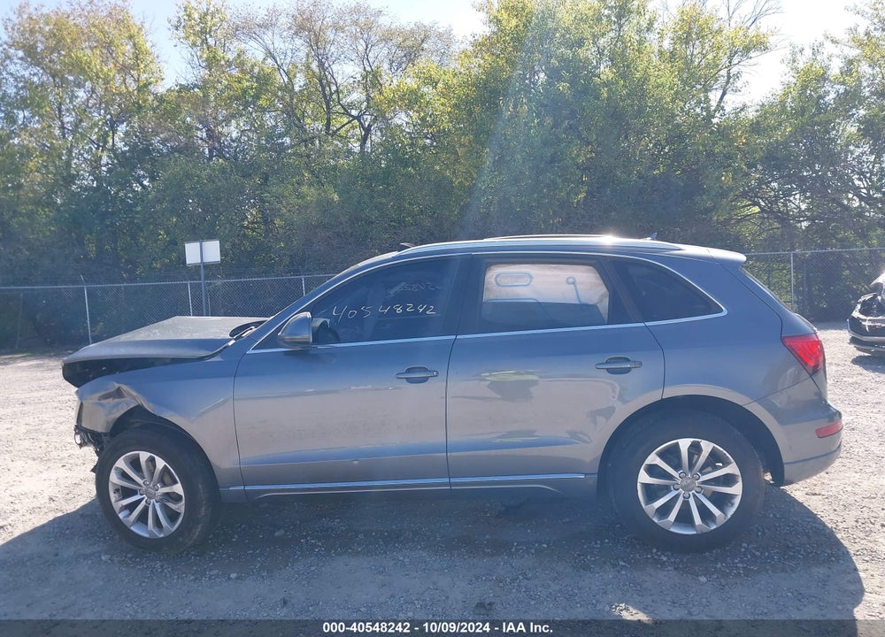 2013 AUDI Q5 2.0T PREMIUM VIN: WA1LFAFP7DA086021