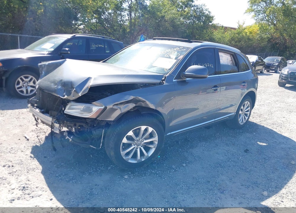 2013 AUDI Q5 2.0T PREMIUM VIN: WA1LFAFP7DA086021