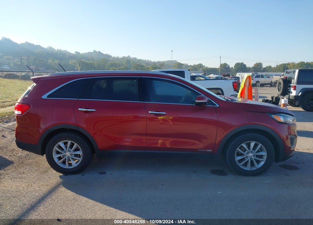 2016 KIA SORENTO 3.3L LX VIN: 5XYPGDA55GG093677