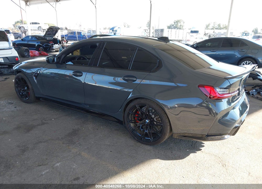 2022 BMW M3 COMPETITION VIN: WBS33AY09NFL70536