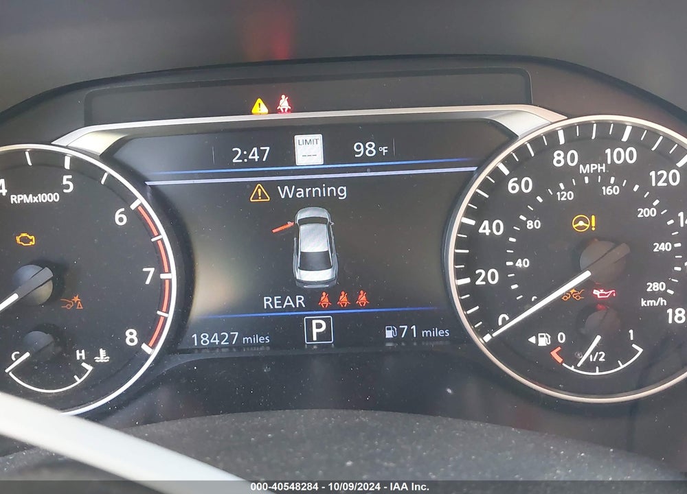 2023 NISSAN ALTIMA SR VC-TURBO FWD VIN: 1N4AL4CV3PN422180