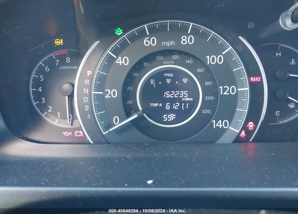 2012 HONDA CR-V EX VIN: 2HKRM4H56CH626081