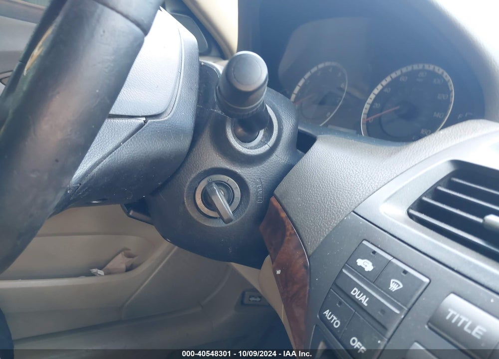 2009 HONDA ACCORD 2.4 EX-L VIN: 1HGCP26879A002032