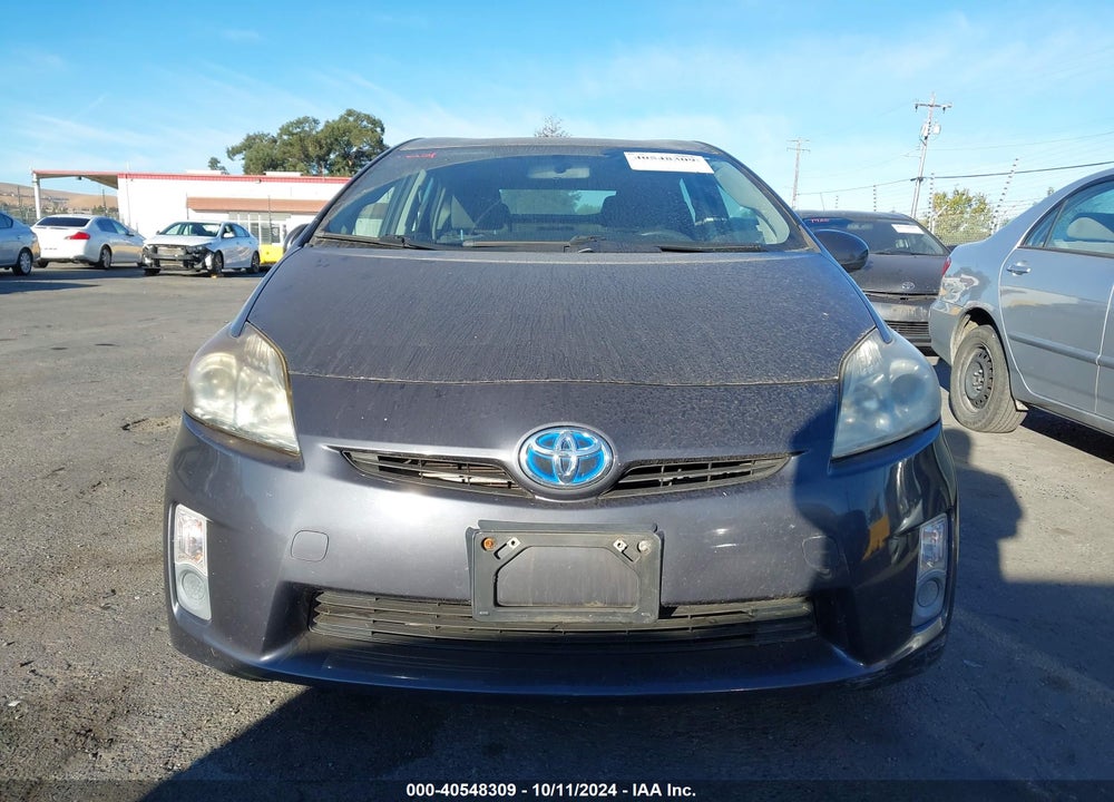 2011 TOYOTA PRIUS THREE VIN: JTDKN3DU9B1402590