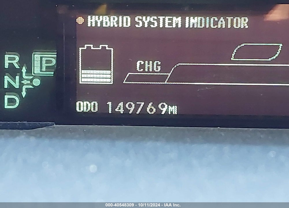 2011 TOYOTA PRIUS THREE VIN: JTDKN3DU9B1402590