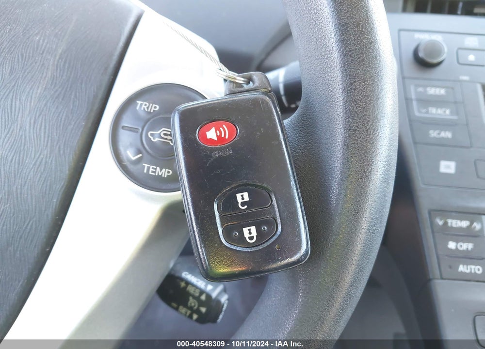 2011 TOYOTA PRIUS THREE VIN: JTDKN3DU9B1402590