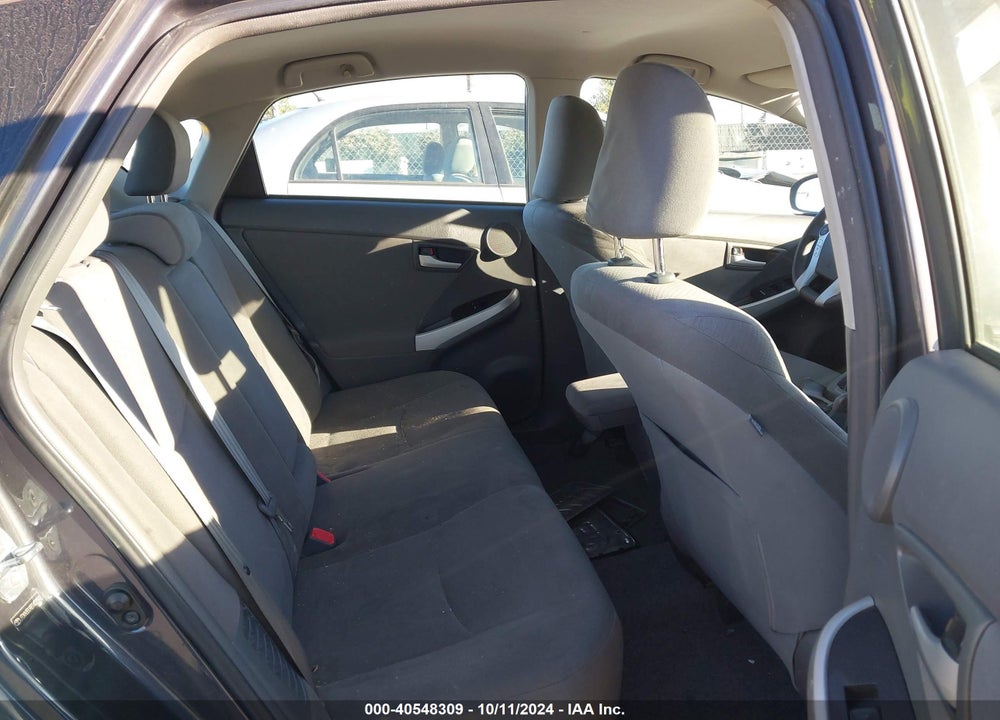 2011 TOYOTA PRIUS THREE VIN: JTDKN3DU9B1402590