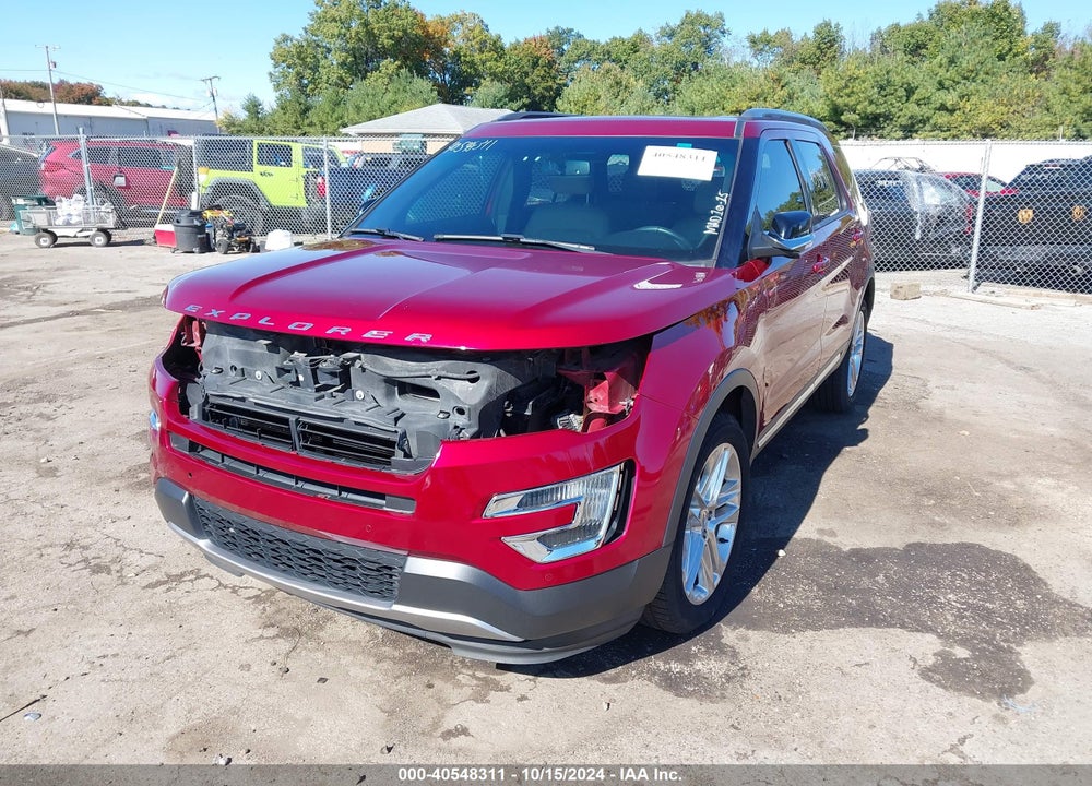 2016 FORD EXPLORER XLT VIN: 1FM5K8D88GGA93765