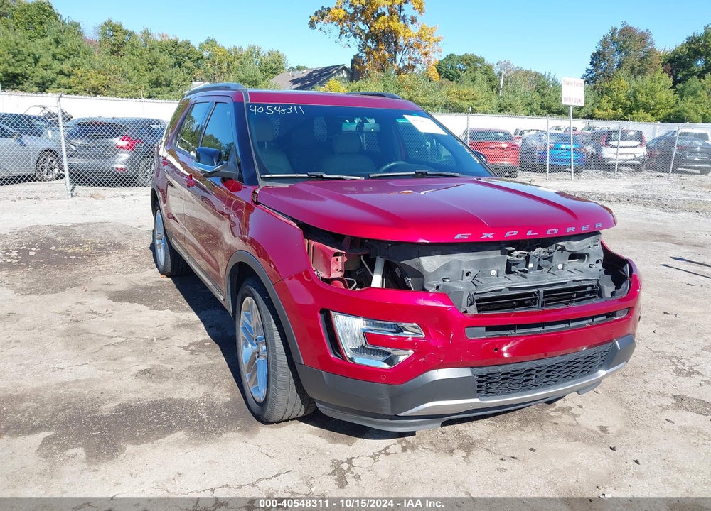2016 FORD EXPLORER XLT VIN: 1FM5K8D88GGA93765
