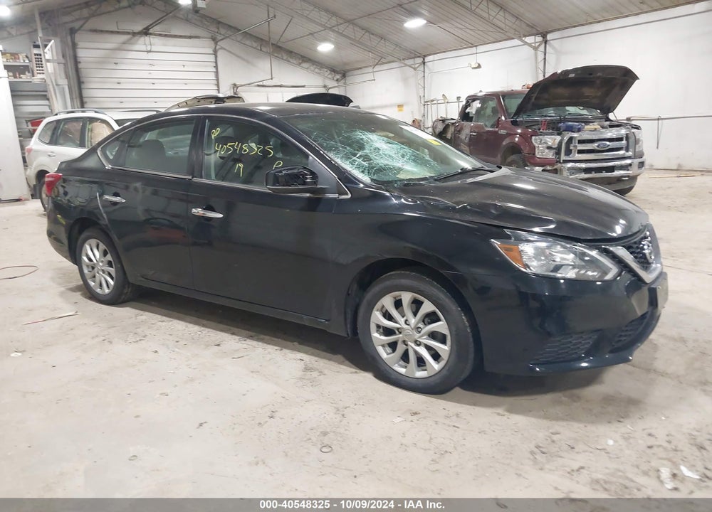 2019 NISSAN SENTRA SV VIN: 3N1AB7AP6KL626793
