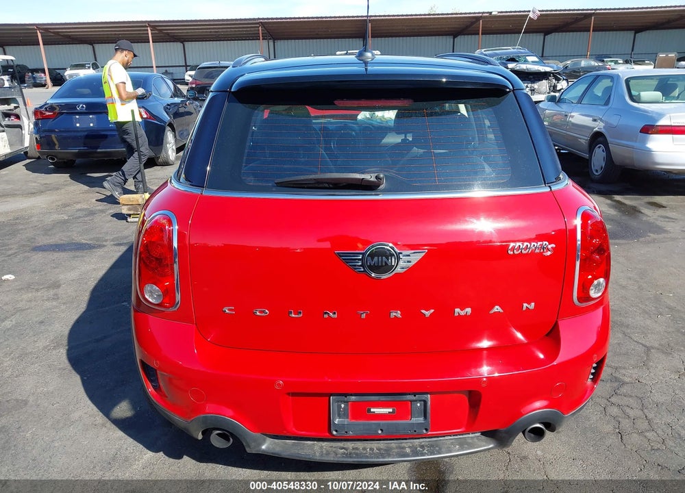 2016 MINI COUNTRYMAN COOPER S VIN: WMWZC3C53GWT07707