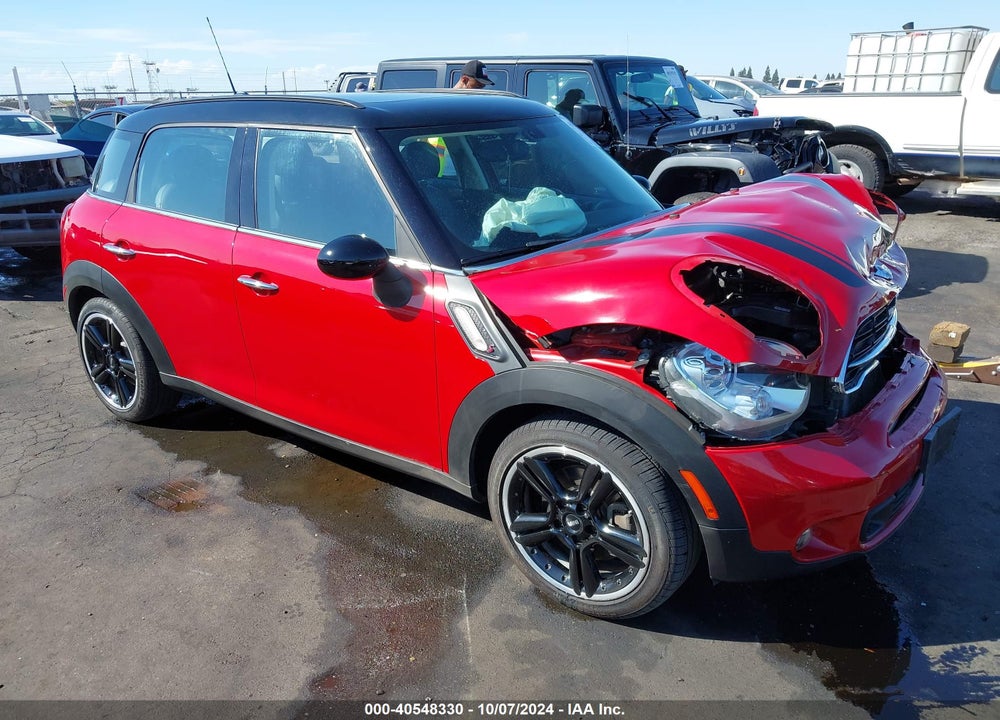 2016 MINI COUNTRYMAN COOPER S VIN: WMWZC3C53GWT07707