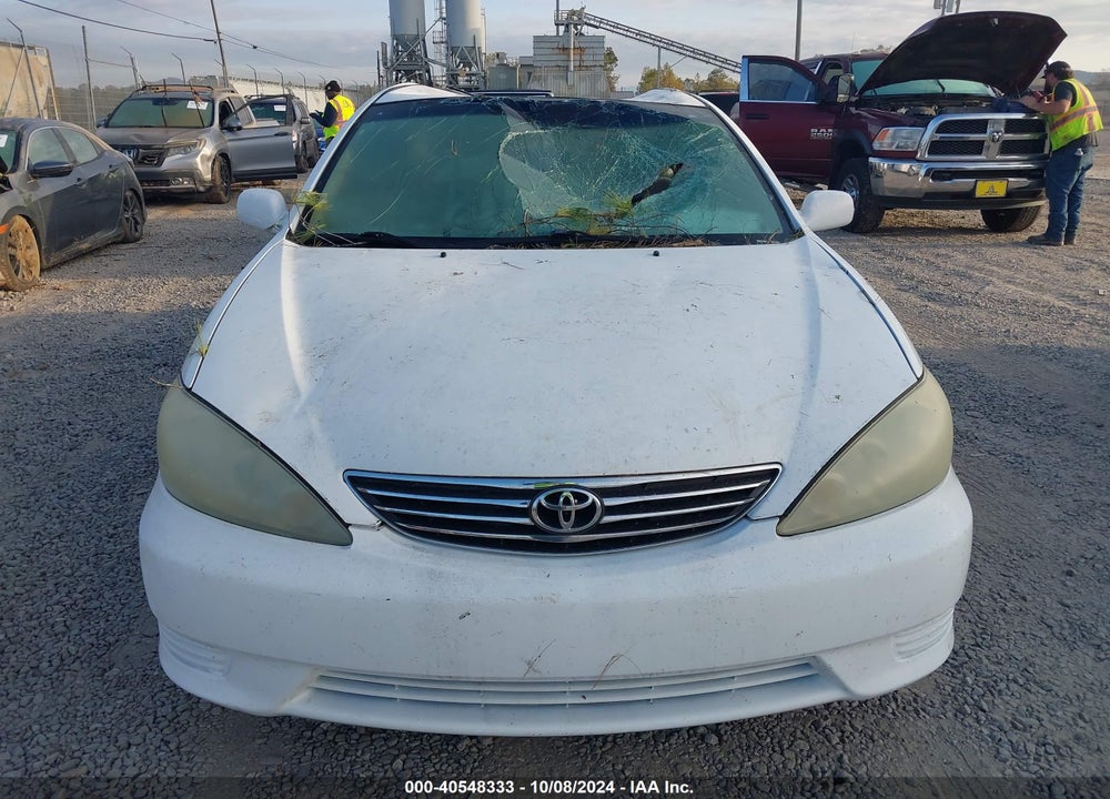 2005 TOYOTA CAMRY LE V6 VIN: 4T1BF32K25U620982