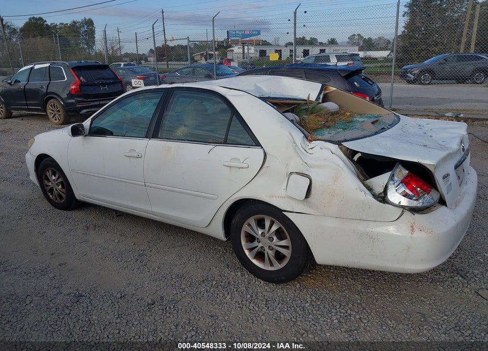 2005 TOYOTA CAMRY LE V6 VIN: 4T1BF32K25U620982