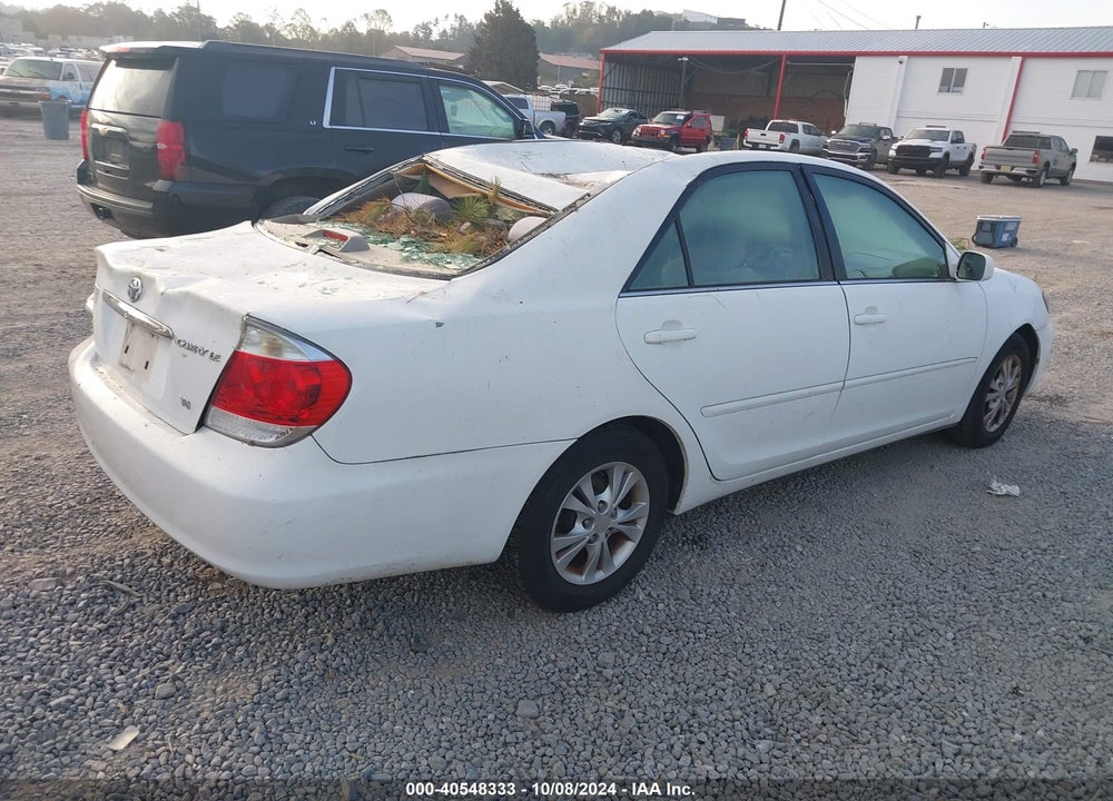 2005 TOYOTA CAMRY LE V6 VIN: 4T1BF32K25U620982