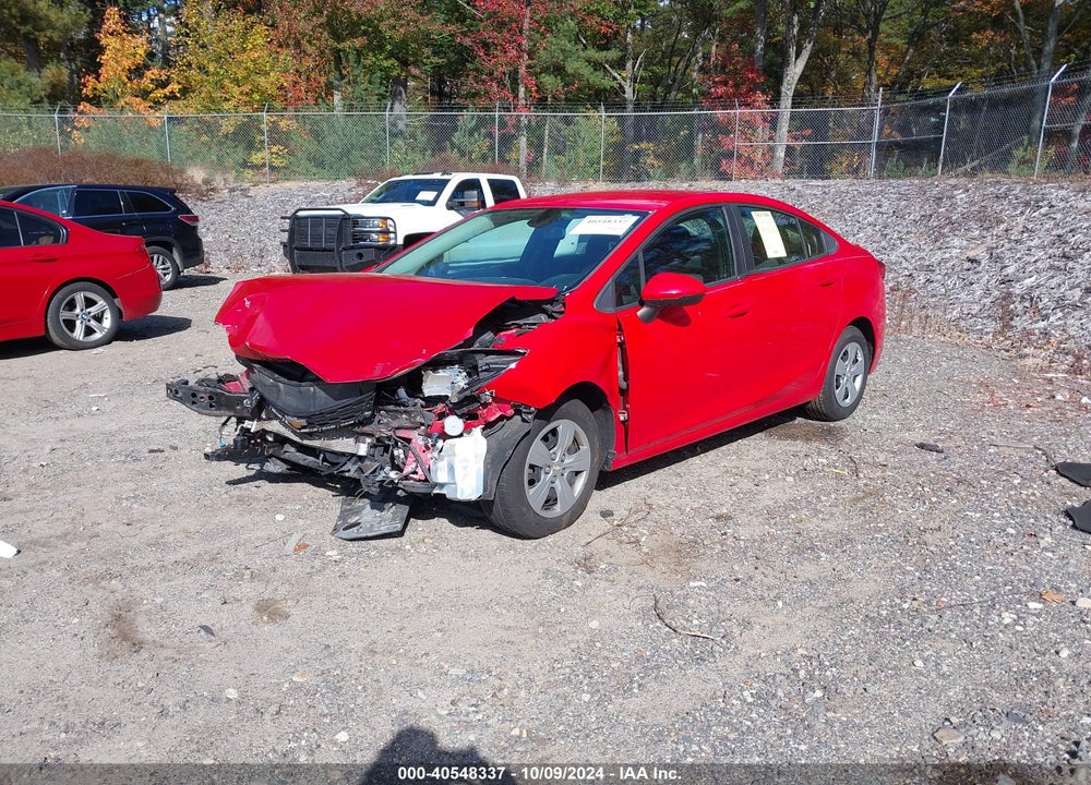 2016 CHEVROLET CRUZE LS AUTO VIN: 1G1BC5SM6G7268980