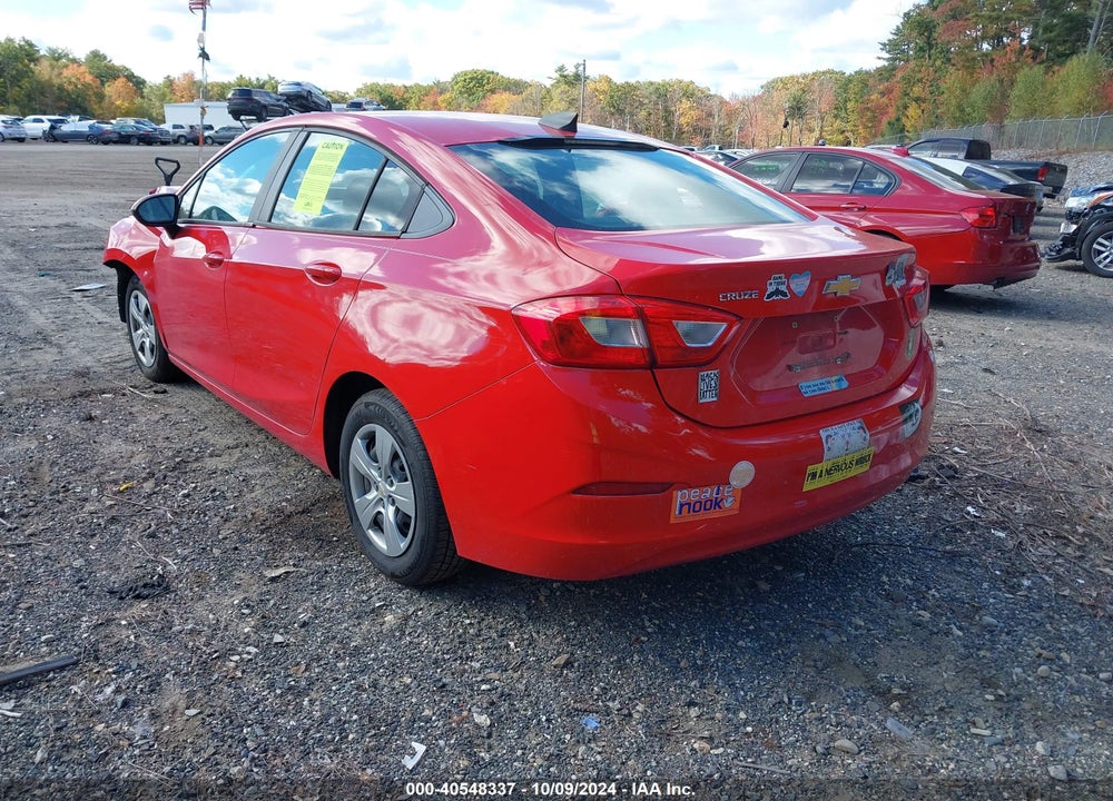 2016 CHEVROLET CRUZE LS AUTO VIN: 1G1BC5SM6G7268980