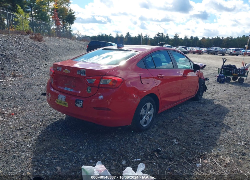 2016 CHEVROLET CRUZE LS AUTO VIN: 1G1BC5SM6G7268980