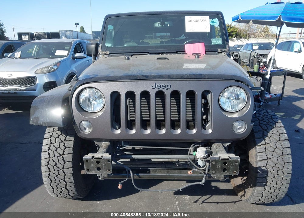 2017 JEEP WRANGLER UNLIMITED FREEDOM 4X4 VIN: 1C4BJWDG6HL570708