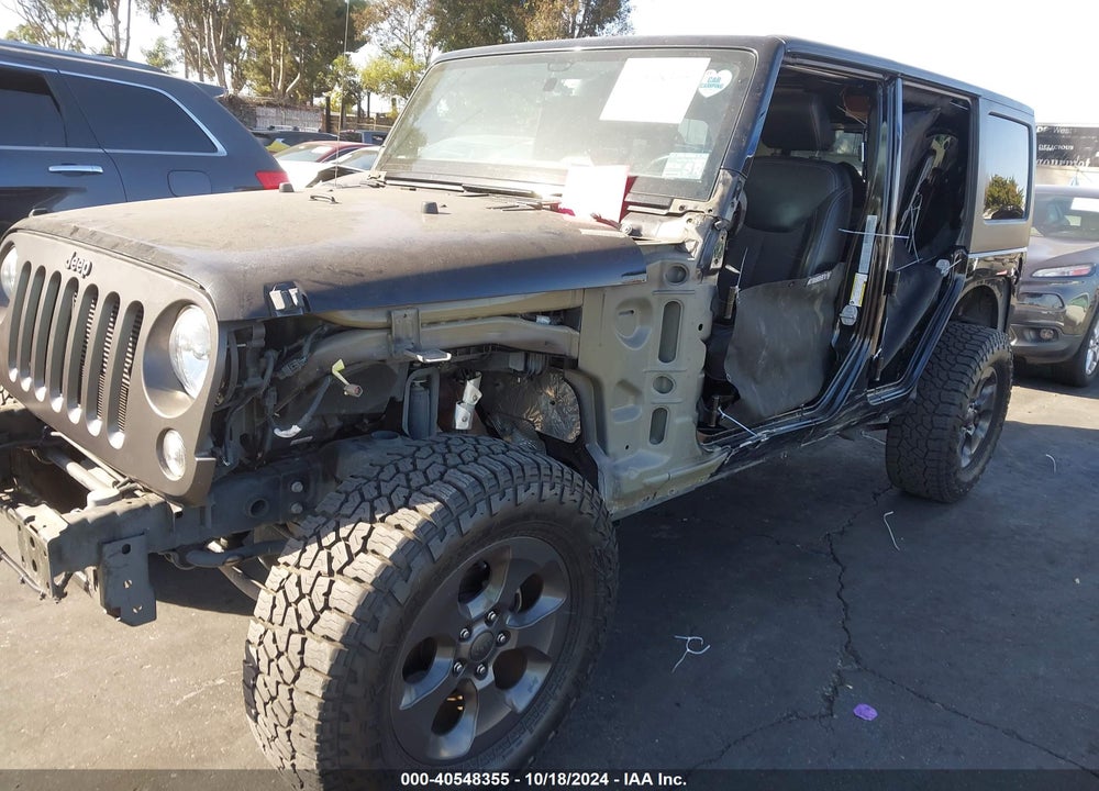 2017 JEEP WRANGLER UNLIMITED FREEDOM 4X4 VIN: 1C4BJWDG6HL570708