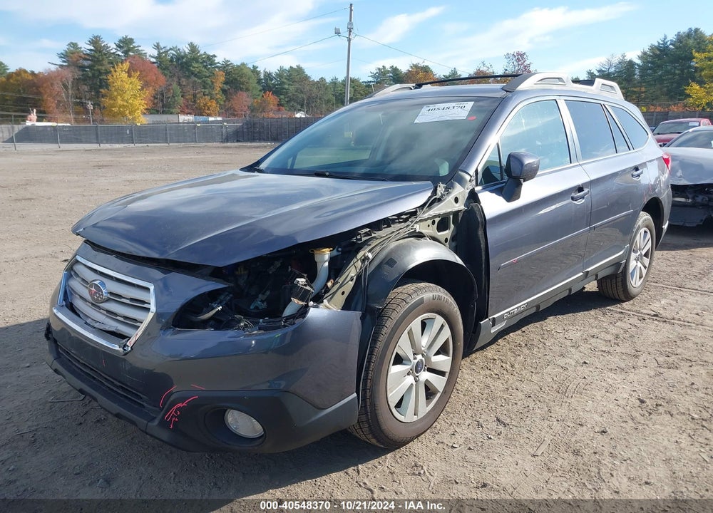 2015 SUBARU OUTBACK 2.5I PREMIUM VIN: 4S4BSACC5F3350662