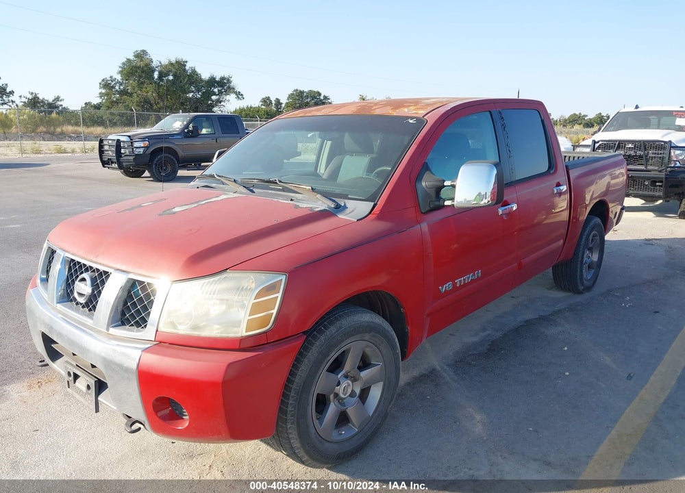 2005 NISSAN TITAN SE VIN: 1N6BA07A45N520438