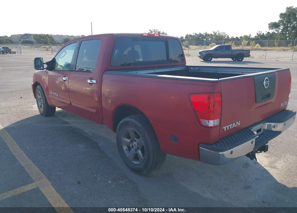 2005 NISSAN TITAN SE VIN: 1N6BA07A45N520438