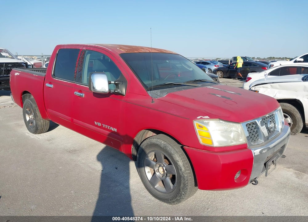 2005 NISSAN TITAN SE VIN: 1N6BA07A45N520438