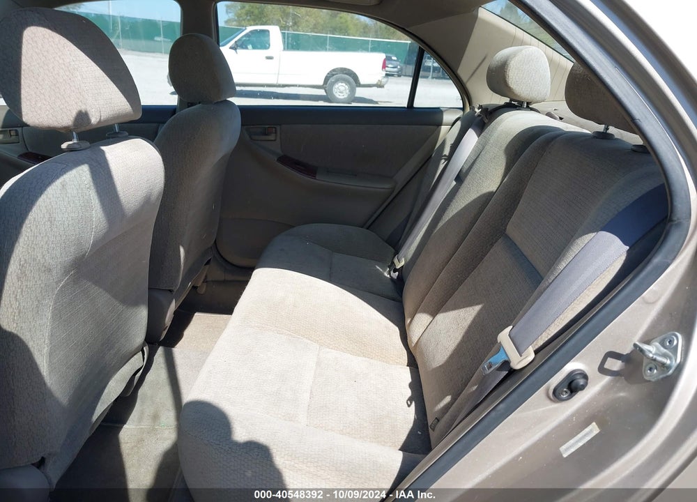 2004 TOYOTA COROLLA LE VIN: 2T1BR32E54C279143