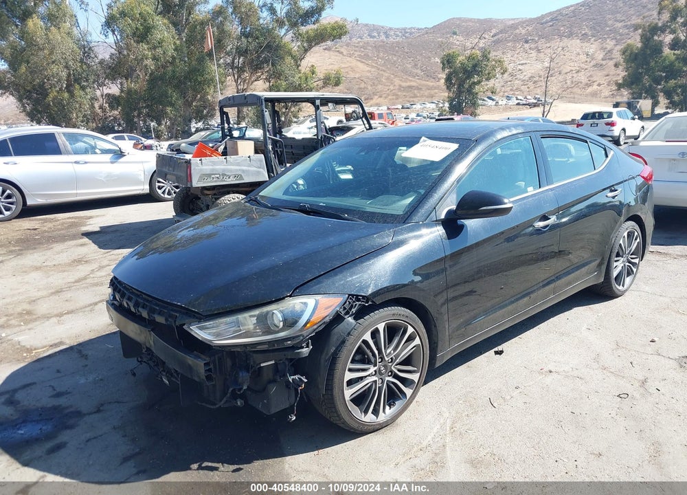 2017 HYUNDAI ELANTRA LIMITED VIN: 5NPD84LF1HH097967